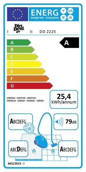 Tolmuimeja Dirt Devil REBEL25HFC DD2225-1 цена и информация | Tolmuimejad | kaup24.ee