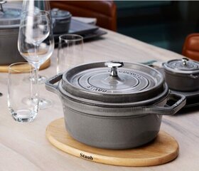 Staub 40509-863-0 Жаровня 8,35 л Чугун цена и информация | Кастрюли, скороварки | kaup24.ee