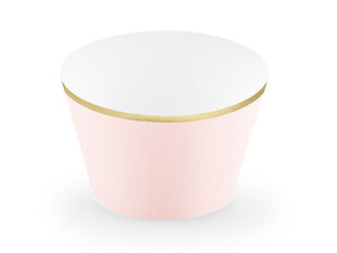 Muffinivormid Elegant Bliss 4,8 x 7,6 x 4,6 cm (1 karp/ 50 pakki) (1 pakk/ 6 tk) цена и информация | Праздничная одноразовая посуда | kaup24.ee