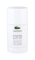 Pulkdeodorant Lacoste Eau de Lacoste L.12.12 Blanc meestele 75 ml hind ja info | Lõhnastatud kosmeetika meestele | kaup24.ee