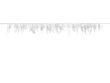 Vanik Feather White 17 cm, 1 m цена и информация | Peokaunistused | kaup24.ee
