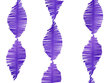 Rippuv pabervanik Crepe Violet 3 m цена и информация | Peokaunistused | kaup24.ee