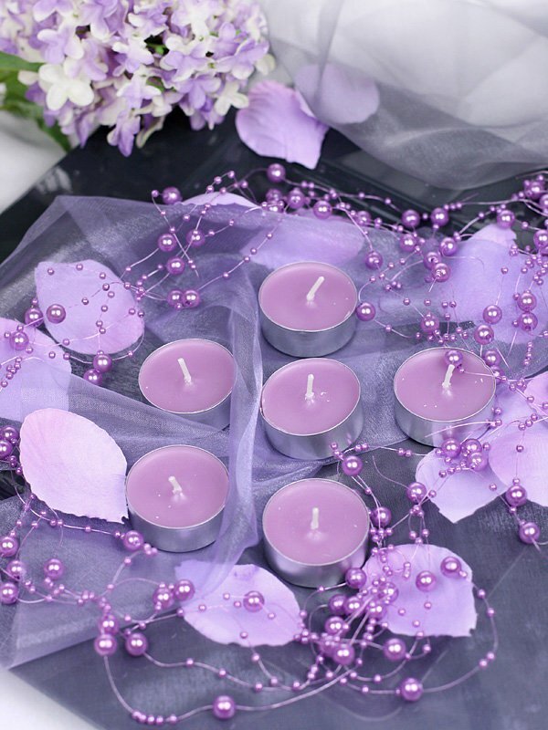 Vanik pärlitega Lilac 1,3 m (1 pakk/ 5 tk) hind ja info | Peokaunistused | kaup24.ee