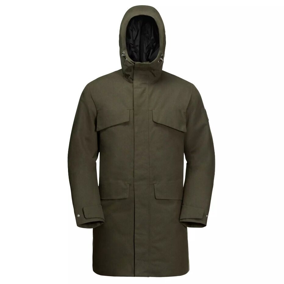 Meeste jope Jack Wolfskin 1114361-4144003 roheline M цена и информация | Meeste joped | kaup24.ee