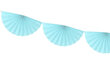 Vanik Rosettes Light Sky-Blue 30 cm x 3 m цена и информация | Peokaunistused | kaup24.ee