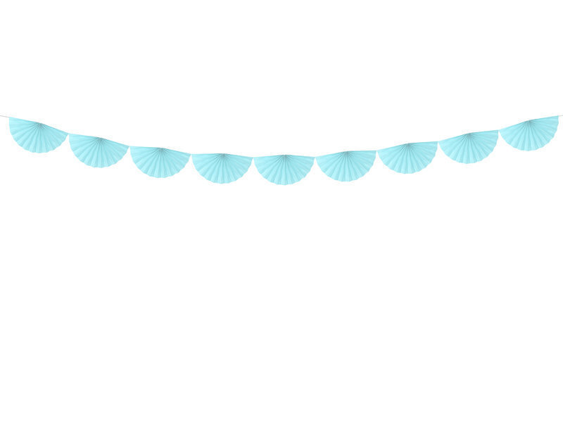 Vanik Rosettes Light Sky-Blue 30 cm x 3 m hind ja info | Peokaunistused | kaup24.ee