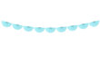 Vanik Rosettes Light Sky-Blue 30 cm x 3 m цена и информация | Peokaunistused | kaup24.ee