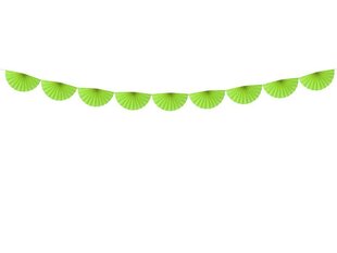 Vanik Rosettes Green Apple 30 cm x 3 m цена и информация | Праздничные декорации | kaup24.ee