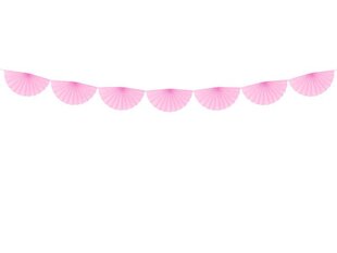 Vanik Rosettes Light Pink 40 cm x 3 m цена и информация | Праздничные декорации | kaup24.ee