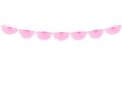 Vanik Rosettes Light Pink 40 cm x 3 m цена и информация | Peokaunistused | kaup24.ee