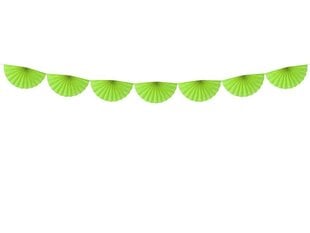 Vanik Rosettes Green Apple 40 cm x 3 m цена и информация | Праздничные декорации | kaup24.ee