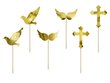 Tikukaunistus First Communion 8,5-11 cm (1 karp/ 50 pk) (1 pakk/ 6 tk) цена и информация | Ühekordsed nõud | kaup24.ee