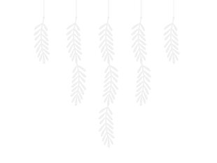 Vanik Branches White 1,8 m (1 karp/ 50 tk) hind ja info | Peokaunistused | kaup24.ee