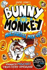 Bunny vs Monkey: Multiverse Mix-up! цена и информация | Книги для детей | kaup24.ee