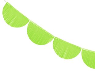 Гирлянда Fringe Green Apple 20 см x 3 м (1 коробка / 50 шт) цена и информация | Праздничные декорации | kaup24.ee