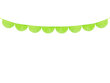 Vanik Fringe Green Apple 32 cm x 3 m (1 karp/ 50 tk) hind ja info | Peokaunistused | kaup24.ee