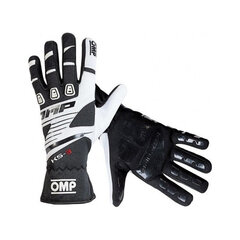 Мужские водительские перчатки OMP MY2018 цена и информация | Перчатки для турника и фитнеса | kaup24.ee