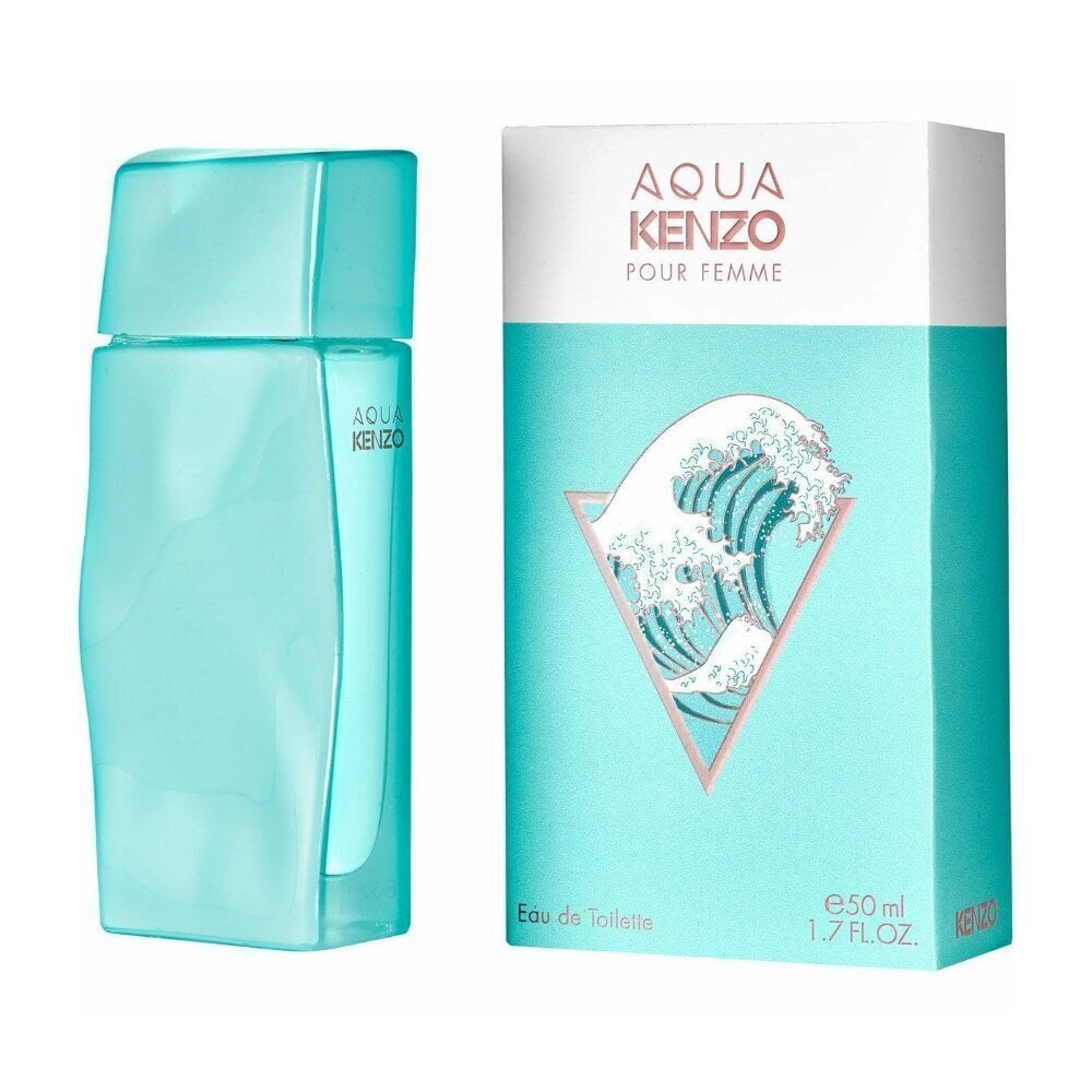 Tualettvesi Kenzo Aqua Kenzo Pour Femme EDT naistele 50 ml hind ja info | Naiste parfüümid | kaup24.ee