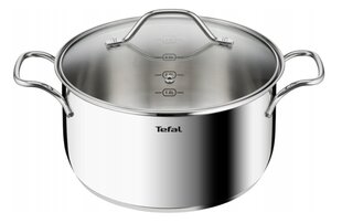 Kaanega pott Tefal Intuition B8644674, 24 cm, 5 l цена и информация | Кастрюли, скороварки | kaup24.ee