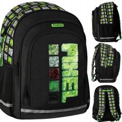 Kooli seljakott Starpak Pixel Green цена и информация | Школьные рюкзаки, спортивные сумки | kaup24.ee
