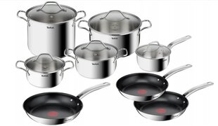 Tefal pottide ja pannide komplekt Intuition A702SC85, 13 tk hind ja info | Potid ja kiirkeedupotid | kaup24.ee