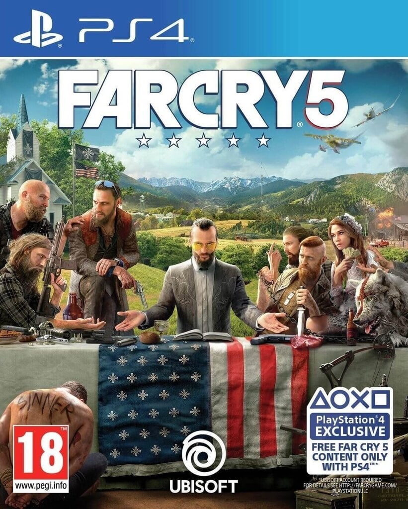 Far Cry 5 (PS4) цена и информация | Arvutimängud, konsoolimängud | kaup24.ee