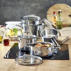 Набор кастрюль Fissler bonn, 5 штук цена и информация | Кастрюли, скороварки | kaup24.ee