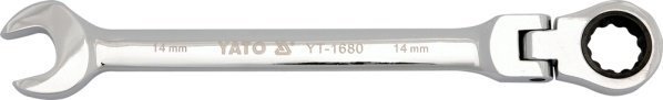 Kombineeritud mutrivõti painduva otsaga Yato 13mm (YT-1679) цена и информация | Käsitööriistad | kaup24.ee