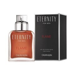 Tualettvesi Calvin Klein Eternity Flame EDT meestele 50 ml цена и информация | Мужские духи | kaup24.ee