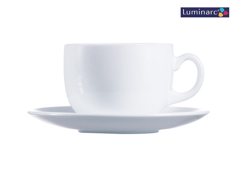 Luminarc DIWALI tass/alustaldrik 22cl 6tk hind ja info | Klaasid, tassid ja kannud | kaup24.ee