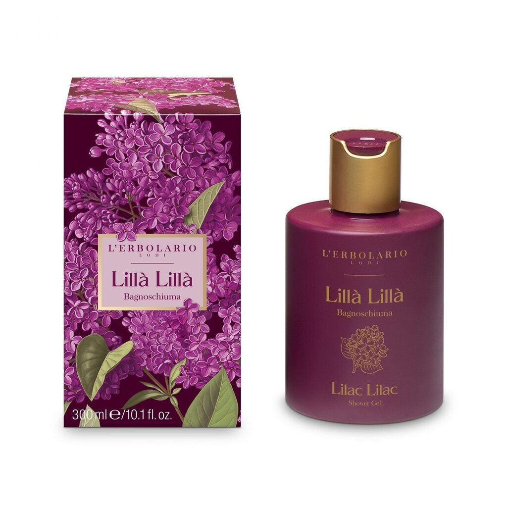 Dušigeel L'ERbolario Lilac Lilac 300 ml цена и информация | Dušigeelid, õlid | kaup24.ee