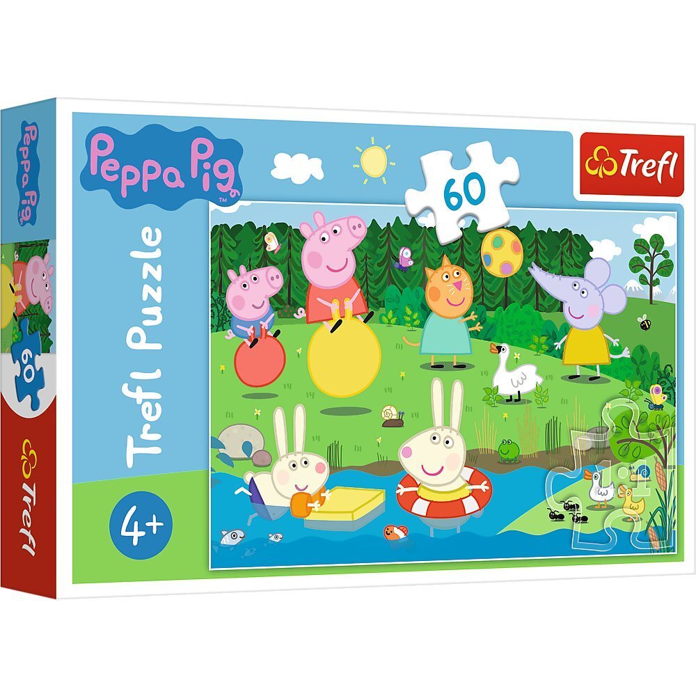 Pusle Trefl Peppa Pig, 60-osaline цена и информация | Pusled | kaup24.ee