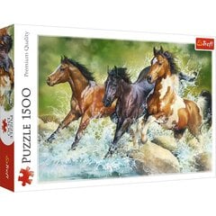 Пазл Trefl Wild Horses, 1500 д. цена и информация | Пазлы | kaup24.ee