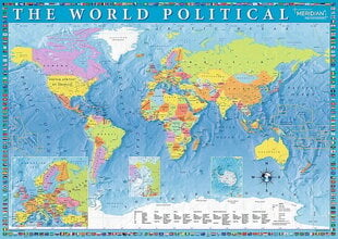 Pusle Trefl The World Political, 2000-osaline цена и информация | Пазлы | kaup24.ee