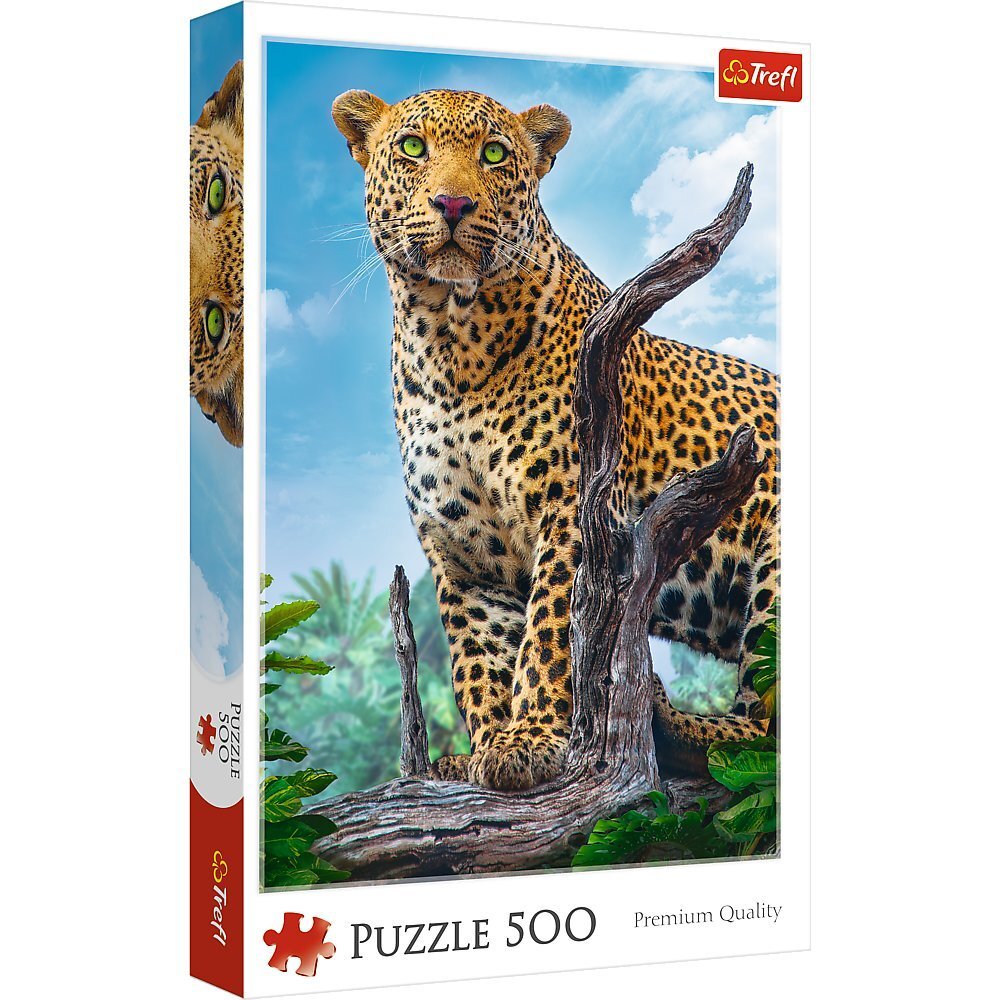 Pusle Trefl Wild Leopard, 500-osaline цена и информация | Pusled | kaup24.ee
