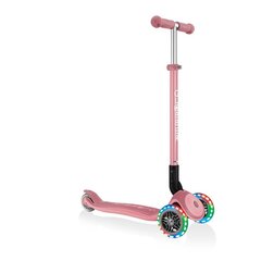 Tõukeratas Globber Primo Foldable Plus Lights / Pastel Pink, roosa hind ja info | Tõukerattad | kaup24.ee