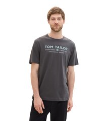 Tom Tailor мужская футболка 1043276*10899, тёмно-серый/мятный 4068127334275 цена и информация | Мужские футболки | kaup24.ee