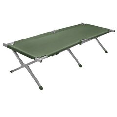 Kokkupandav voodi Mil-Tec Olive, 210 x 70 x 42 cm hind ja info | Matkamööbel | kaup24.ee