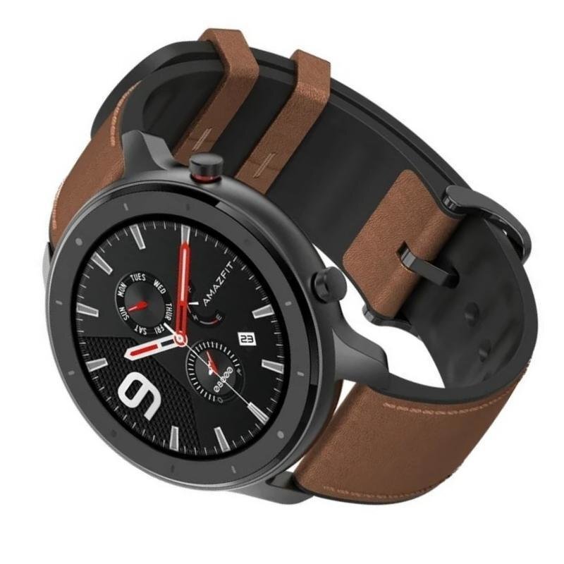 Amazfit GTR, 47.2 mm, must/pruun цена и информация | Nutikellad (smartwatch) | kaup24.ee