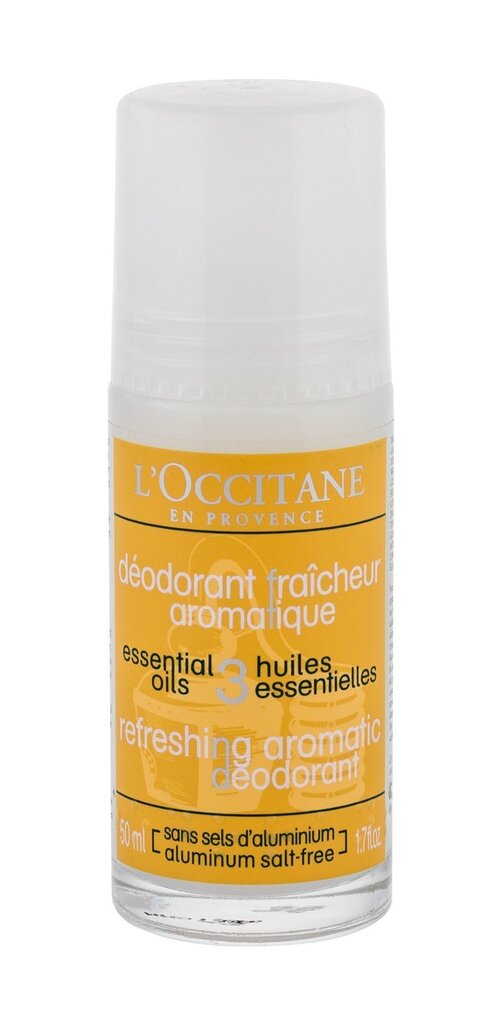 Deodorant L'Occitane Refreshing Aromatic naistele 50 ml hind ja info | Lõhnastatud kosmeetika naistele | kaup24.ee