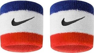 Повязки на запястья Nike Swoosh N0001565620, 2 шт. цена и информация | Футбольная форма и другие товары | kaup24.ee