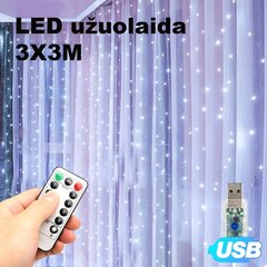 Kardina vanik Usb led, külm valge цена и информация | Гирлянды | kaup24.ee