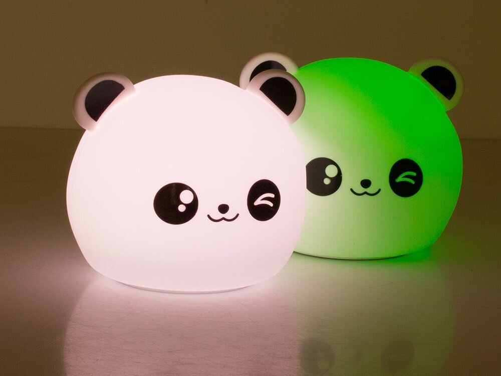 Laste öölamp Panda usb, trizandiga hind ja info | Lastetoa valgustid | kaup24.ee