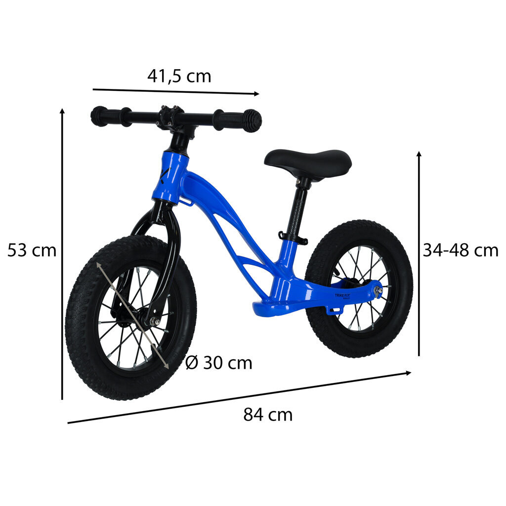 Laste tasakaaluliikur trike fix aktiivne, sinine hind ja info | Jooksurattad | kaup24.ee