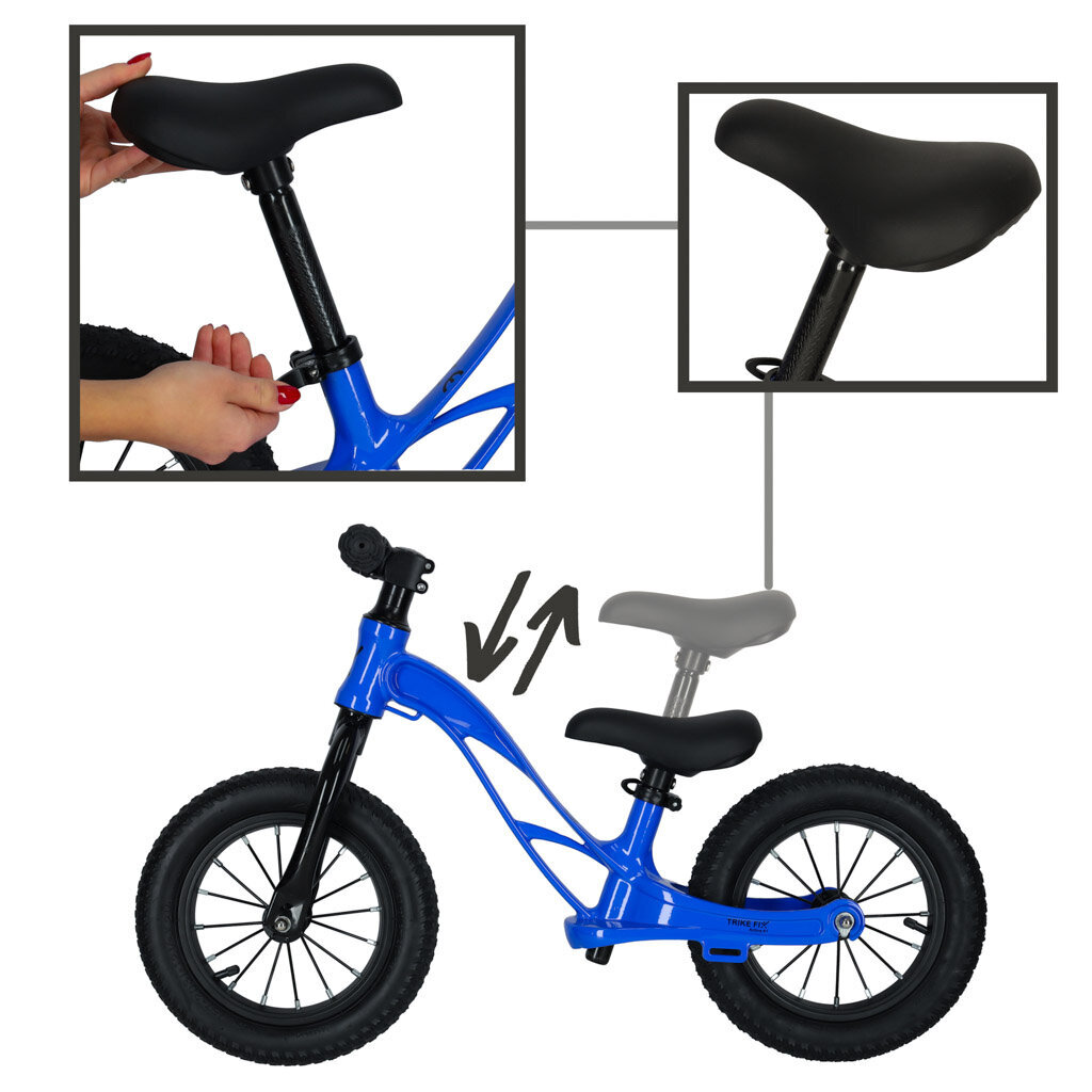 Laste tasakaaluliikur trike fix aktiivne, sinine hind ja info | Jooksurattad | kaup24.ee