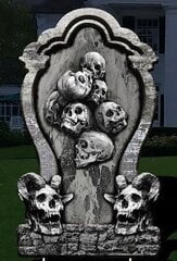 Hauakivi kolju Rip Halloween Haunted aia dekoratsioon 6tk цена и информация | Праздничные декорации | kaup24.ee