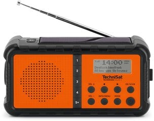 Kaasaskantav DAB+/FM raadio koos päikesepaneeli laadimisega TECHNIRADIO SOLAR 2 hind ja info | Raadiod ja äratuskellad | kaup24.ee