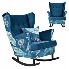 Ari Print Duo Skandinaavia kiiktool Family Furniture türkiissinine mööbel цена и информация | Кресла в гостиную | kaup24.ee