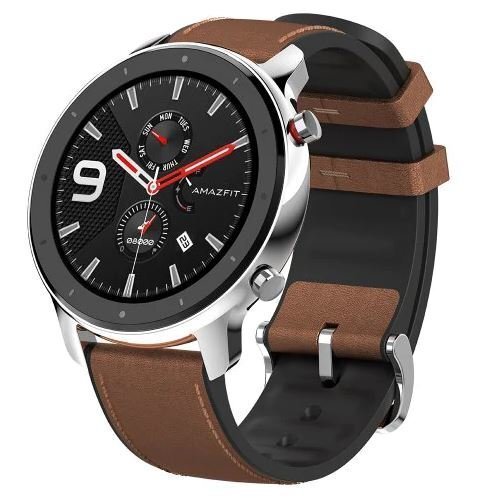 Nutikell Amazfit GTR, 47.2 mm, Hõbedane/Pruun цена и информация | Nutikellad (smartwatch) | kaup24.ee