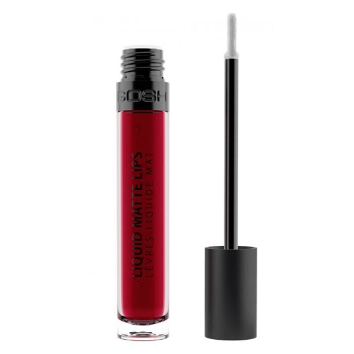 Huulepulk Gosh Liquid Matte Lips 4 ml, 009 The Red цена и информация | Huulepulgad, -läiked, -palsamid, vaseliin | kaup24.ee